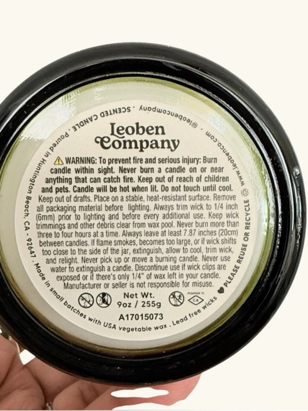 Leoben Company Oakmoss Woods Scented Candle - Green